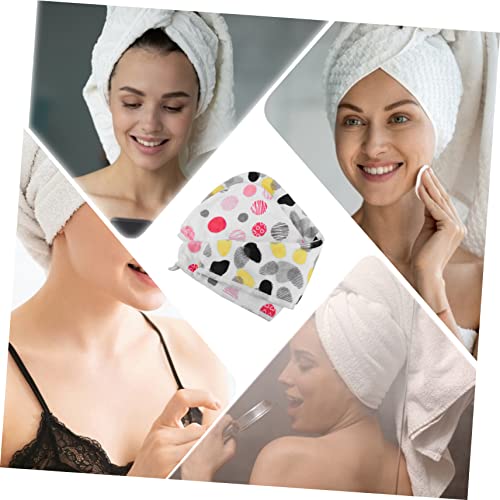 Balacoo Chapéu De Cabelo Seco De Lã Coral 2 Peças Toalha Seca Absorvente Turbante Toalha De Secagem