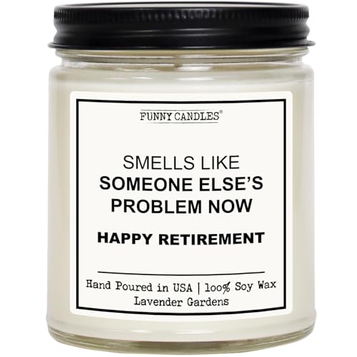 – Hilarious Congrats Gift for Graduates, Promotions, New Jobs, Boss, Good Luck, Motivational or Just Crushing Life, Vanilla Scented, 100% Soy Wax, USA Made