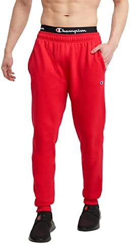 Champion Men's Joggers, Powerblend, Fleece Joggers, Sweatpants for Men (Reg. or Big & Tall)