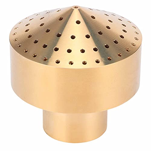 Messingsprinkler Brunnendüse mit Innengewinde Gartensprinkler für Springbrunnen Wassersprühkopf Landschaftsbewässerung (1 Zoll 32 mm Innenverzahnung)