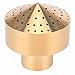 ciciglow Fountain Nozzle, Brass Cluster Fountain Nozzle, High Wear, Suitable for All Kinds of (1 inch 32mm Internal Teeth)