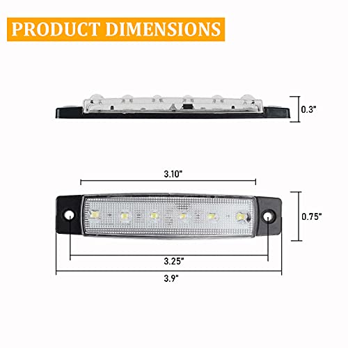 Pseqt XBS0010022 Led Boat Interior Lights Marine Courtesy Light Strip Deck Transom Cockpit Navigation Lighting Waterproof thumb #1