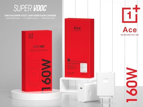 Image of Miracase Charger Compatible with Oneplus SUPERVOOC 160W Charger Adapter with C to C Cable Compatible with Oneplus 12R / 12 /12 PRO / 11R /11 Pro / 11 / Nord Ce 4 / Nord CE 4 Lite /Nord 4.