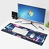 Anime Mouse Pad,Large Mouse Pad, Soft Rubber Base, Non-Slip Surface,31.5x11.8x0.12inch Long Computer Keyboard Mouse Mat,Office Desk Mat,Gaming Mousepad. (Cybergirl) - Image 3