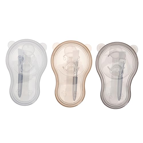 Beatifufu Diy Mask Bowls Brush Set 3 Pieces Facial Mask Tools Easy to Apply Clean Skin Care Beauty Kit Random