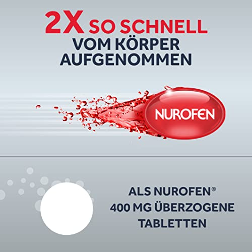 NUROFEN Weichkapseln 400 mg Ibuprofen bei Schmerzen - 2X so schnell vom Körper aufgenommen, langanhaltende - Wirkung… - Image 4