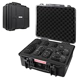 Durabox All Weather Hard Case 19 x 17 x 8” - TSA Approved Hard Shell Travel Case with Customizable Foam for Cameras, Lenses, Laptops, Electronics, Guns, Pistols and Other Gear