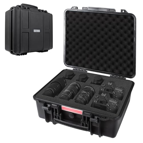 Durabox All Weather Hard Case 19 x 17 x 8” - TSA Approved Hard Shell Travel Case with Customizable Foam for Cameras, Lenses, Laptops, Electronics, Guns, Pistols and Other Gear