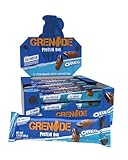 Grenade OREO Milk Chocolate High Protein Bar, 20g Protein and 1 g Sugar per Snack Bar, 12 Count, 2.1 oz Bars
