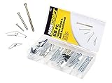 Maxcraft 7698 Toggle Wing and Bolt Assortment, 60-Piece