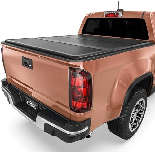 LEDKINGDOMUS Hard Tri-Fold Tonneau Cover for 2015-2026 Colorado/C...