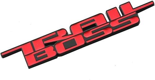 Miniatura 9 de Emblema de Trail Boss 2019-2024 Placa de identificación 3D de repuesto para Silverado 1500 2500 HD (negro mate)
