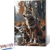 【Pour Décoration et Cadeau】Nos peinture par numéro adulte sont idéales pour la décoration intérieure ou comme cadeau. Offrez ces numero d'art adulte pour inspirer créativité