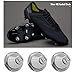 Micro Traders 12Pcs Football Shoe Studs Replacement Compatible with Puma Compatible with New Balance Aluminium Alloy Football Studs Set B