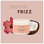 SheaMoisture Smoothie Curl Enhancing Cream for Thick, Curly Hair Coconut and Hibiscus Sulfate and Paraben Free 12 oz