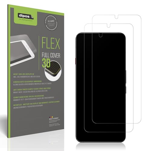 dipos Flex 2X Protector de Pantalla Mate Compatible con Nubia Red Magic 7 Pro, Anti-Reflectante, 100% de Cobertura de Pantalla, Compatible con Huellas Dactilares