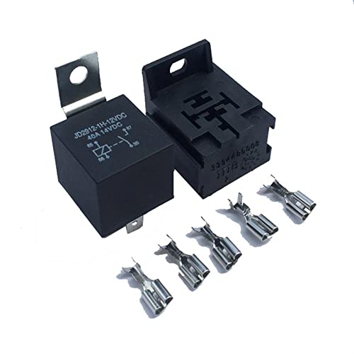 Relé 24V 4 pin 40A soluciona fallos eléctricos de coche con toma impermeable 5