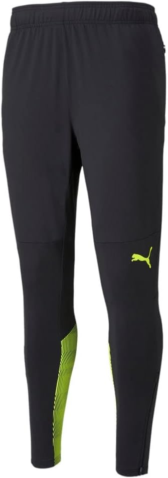 PUMA Borussia Dortmund 2021-22 Pants - Black-Neon Yellow L