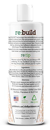 Biotin Dht Blocker Shampoo And Conditioner For Hair Growth - Natural Volumizing Shampoo And Conditioner With Biotin For Hair Growth Dht Blocking Shampoo For Thinning Hair And Hair Loss For Men & Women (Re:build) #TOP2