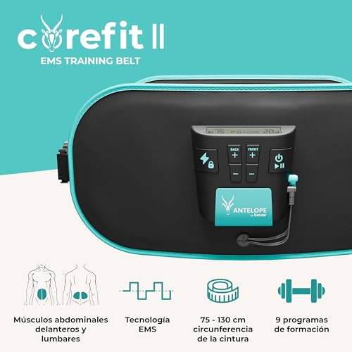 Electroestimulador Beurer Antelope Corefit II para abdominales y espalda con 9 programas 3