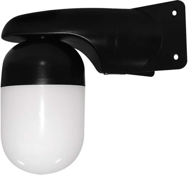ETERNA Wall Light Corner OR Flush Fitting. WELLBKPIR Black Polycarbonate LED Well Glass with 120° PIR