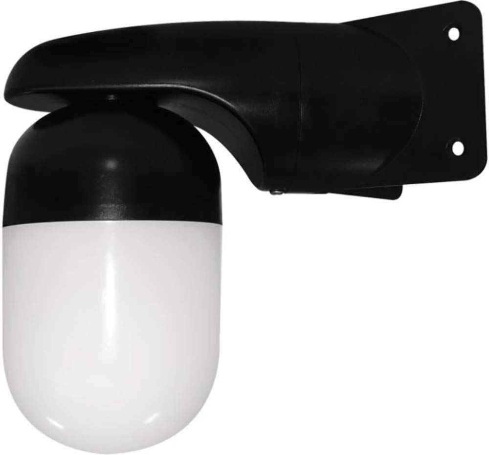 Eterna WELLBKPIR LED Wellglass Corner Mounted Light Fitting & PIR Sensor - Black