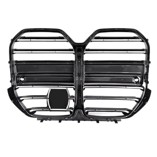 Grilles de pare chocs avant BMW G26 en ABS ultra résistant finition noir brillant