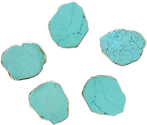 Turquoise Stone Phone Grip Stand Mount Holder for Cellphone, Tablet