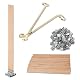 Holzdochte FVIEXE 100 Stück für Kerzenherstellung 13 x 1,2 cm