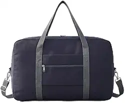Spirit Airlines Bolsa de mão pessoal 45 x 35 x 20 cm, bolsa de viagem dobrável para mulheres e homens, Azul, Esportes