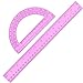 Amazon.com : Zonon 2 Pack 12 Inch Plastic Ruler and 6 Inch Plastic ...