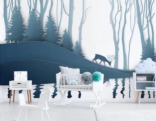 Papeles pintados para paredes de sala de estar, decoración del hogar, murales de interiores con motivos florales, papel tapiz 3D, 150 x 105 cm