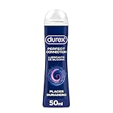 Durex, Perfect Connection Lubricante de Base Silicona, Lubricación Duradera, Adecuado también para Sexo Anal, 50 ml