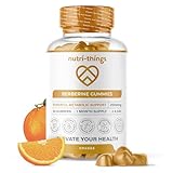 Berberine Gummies with Ceylon Cinnamon & Turmeric – High Strength Berberine HCL Supplement for Metabolic Support, Blood Sugar Balance – Vegan & Gluten-Free – 60 Gummies - Image 1