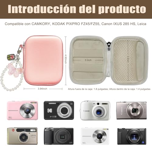 Funda digital para cámara pequeña STARGAZ rosa miniatura 3