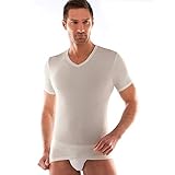 2 pezzi maglie uomo manica corta scollo a v cotone 100% sulla pelle lana fuori. tipica maglia della salute, necessaria per proteggersi dal freddo, il cotone 100% sulla pelle garantisce un naturale contatto con la pelle, la lana storica della liabel e' una garanzia contro il freddo. ottima vestibilita',comoda e confortevole. perfetto per l'utilizzo quotidiano! garantito da liabel