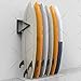 Surfboard Rack,Wall Skateboard Rack,Snowboard Display,Can Store and Display Up to 6 Skateboards,for Home Use(100x30)