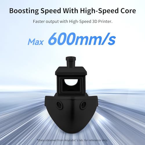 Image of ANYCUBIC High Speed 3D Printer Filament 1.75mm Bundle, Rapid PLA Filament, Dimensional Accuracy + /- 0.02mm, Print with Most FDM 3D Printers, 1KG Reusable Spool, Pearl Black, 2KG in Total