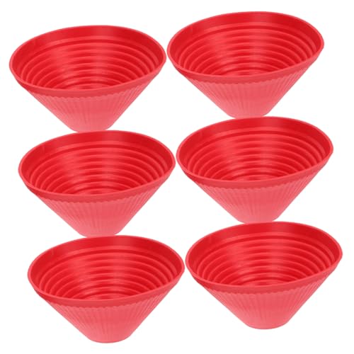 Cabilock 6pcs Rubber Jar Opener Non Slip Grippers for and Jar Opening for Weak Hands Pads for Kitchen Use Machine Washable