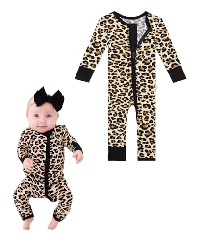 Image of Posh Peanut Girls Convertible Baby Sleepers, Toddlers Footless Pajamas | True To Size Fit With 2-Way Zipper, Convertible Mittens /Footies With Grips, Tagless Gentle Comfort, Easy Care Wash
