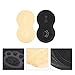 Toyvian 2pcs Peanut Shaped Cat Litter Mats Non-Slip Pet Feeding Mats Durable Design for Easy Cleaning for Cat Litter Box Dog Feeding Areas
