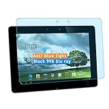  Vaxson 2 Stück Anti Blaulicht Schutzfolie kompatibel mit Asus TF700T TF701 TF701 10.1\