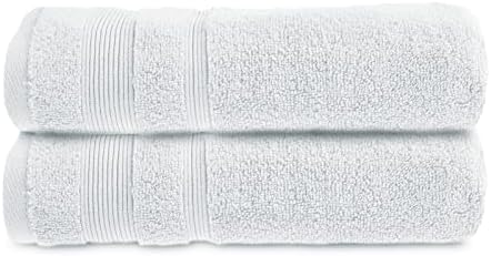 Allure Zero Twist Face Cloths Pack of 4 30 x 30cm, 100% Egyptian Cotton Flannels (Baby Blue)