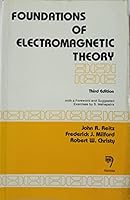 Foundations Of Electromagnetic Theory 8185015791 Book Cover