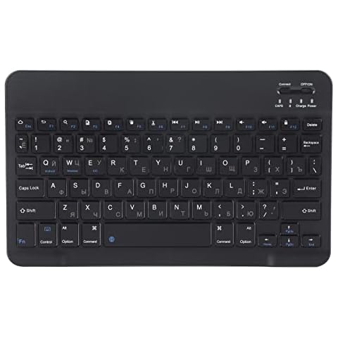 Akozon 10.1" Russian Wireless Keyboard Cover