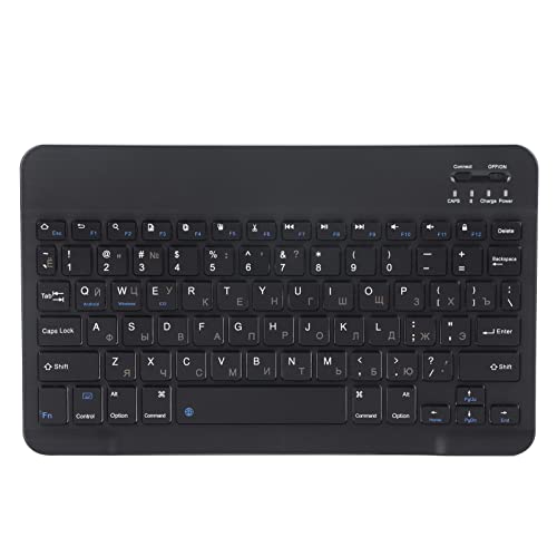 ASHATA Bluetooth Keyboard,Russian 10.1' Slim Ultra Wide...