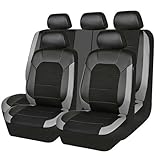 ZjjsTT Car Seat Covers for Kia NIRO II/NIRO EV/NIRO Hybrid 2022 2023 2024,Seat Cover Front and Rear Seat Protectors Front Back Full Surround Protectors Cushion Interior Accessories,A