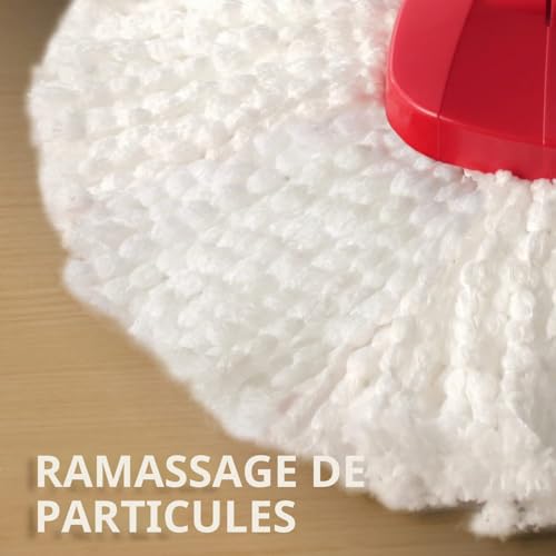 Tête de balai à serpillère Vileda double pack microfibre à haute capacité d'absorption - 7