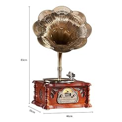 YAMMY Tourne-Disque, phonographe Gramophone Haut-Parleur Disque Vinyle rétro électro phonographe Salon de Style européen… - Les Beatles, Paul McCartney, John Lennon, RIngo Starr, George Harrison YAMMY Tourne-Disque, phonographe Gramophone Haut-Parleur Disque Vinyle rétro électro phonographe Salon de Style européen… – Image 2
