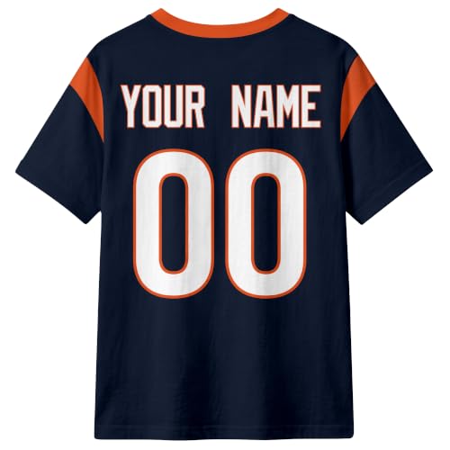 Image of T-Shirt Custom Crewneck Short Sleeve for Men Gifts | Custom T-Shirt Personalized Name and Number